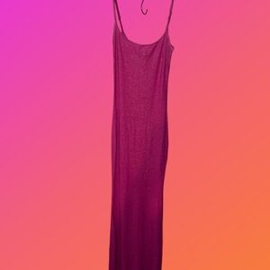 Skims shimmer Soft Lounge dress Long